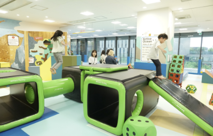 夏休みのあそび場イメージ