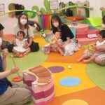 赤ちゃんイベント♪はるの足形アート