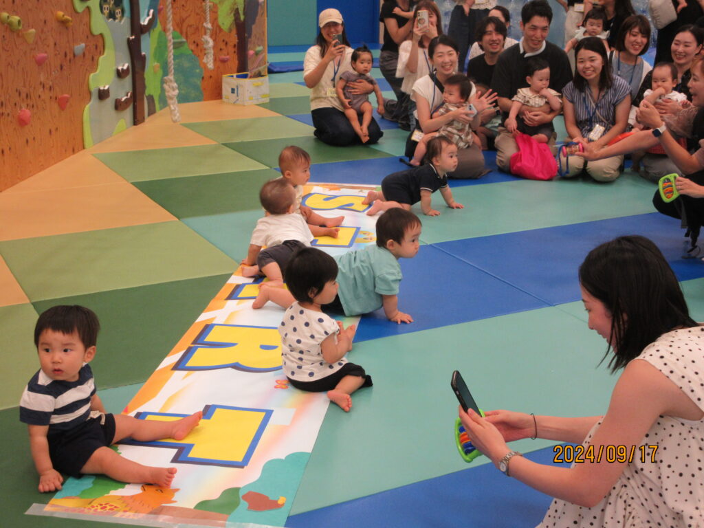 大人気☆ハイハイチャレンジのお知らせ