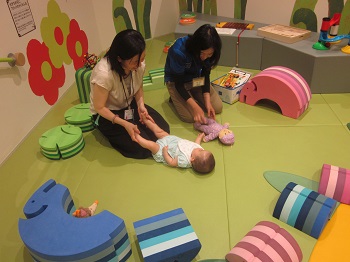 6ヵ月未満の赤ちゃんのための、プレキドキド体験会を行いました