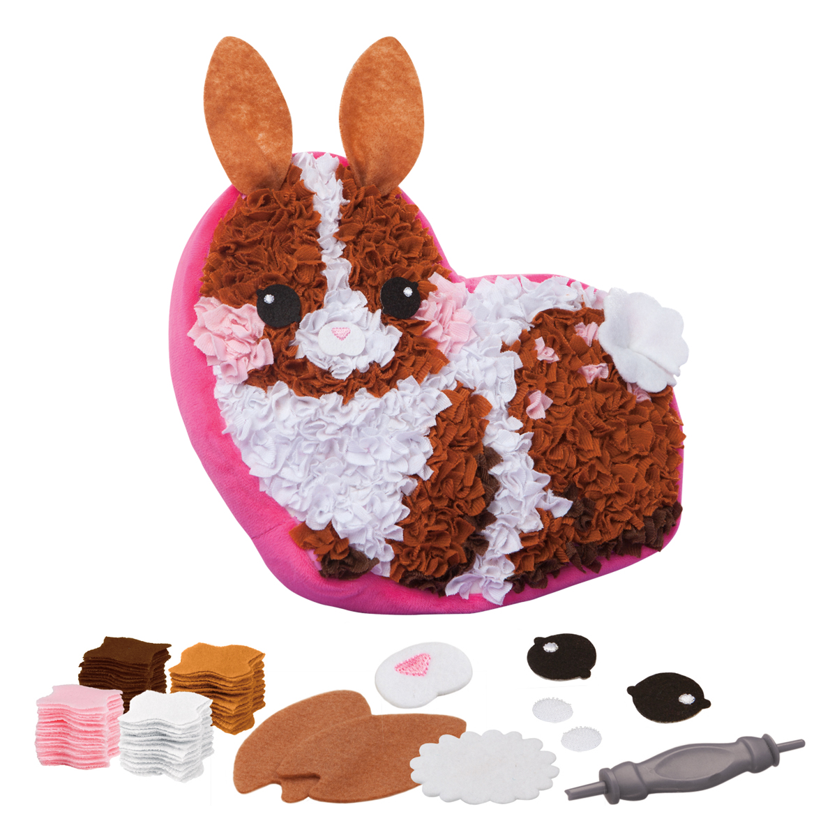 plush craft cussion rabbit