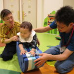 ボブルスで赤ちゃんエクササイズ