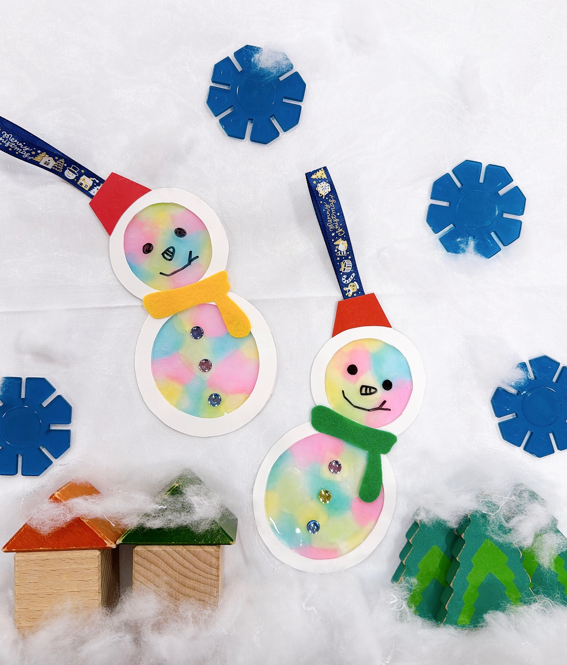 かんてんネンドでオーナメントづくり