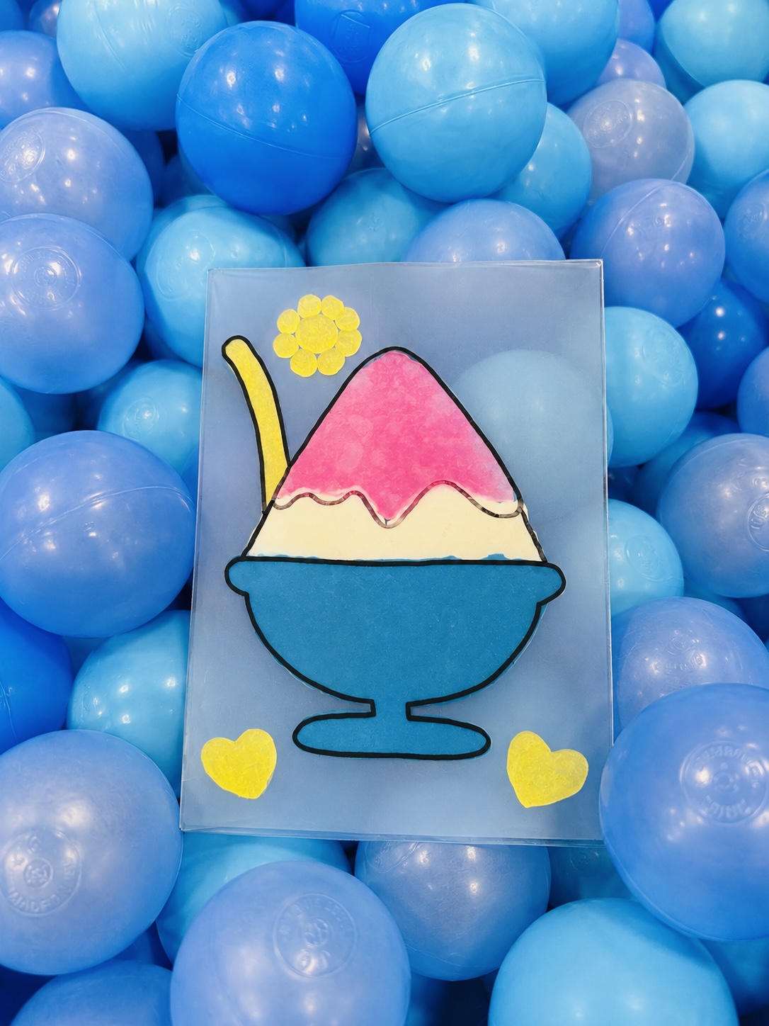 かんてんネンドでかき氷を作ろう☆