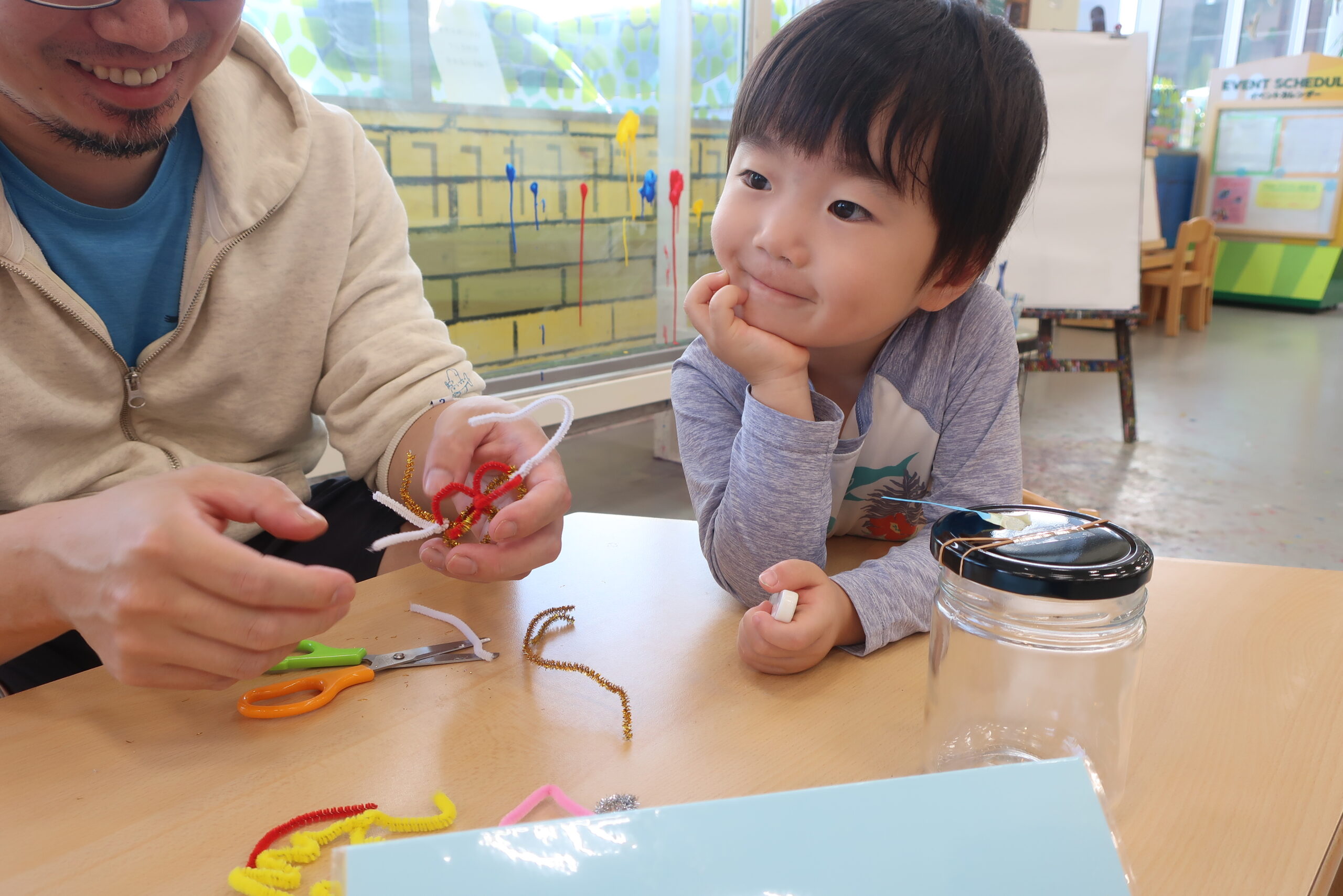 【11月クラフト体験会】参加してくれたお友だちの様子