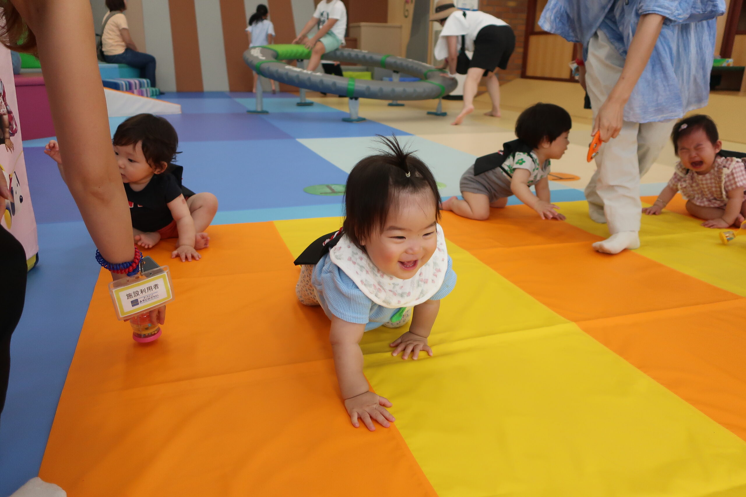 【第4土曜日も開催】おにぎりをつけてハイハイレース！