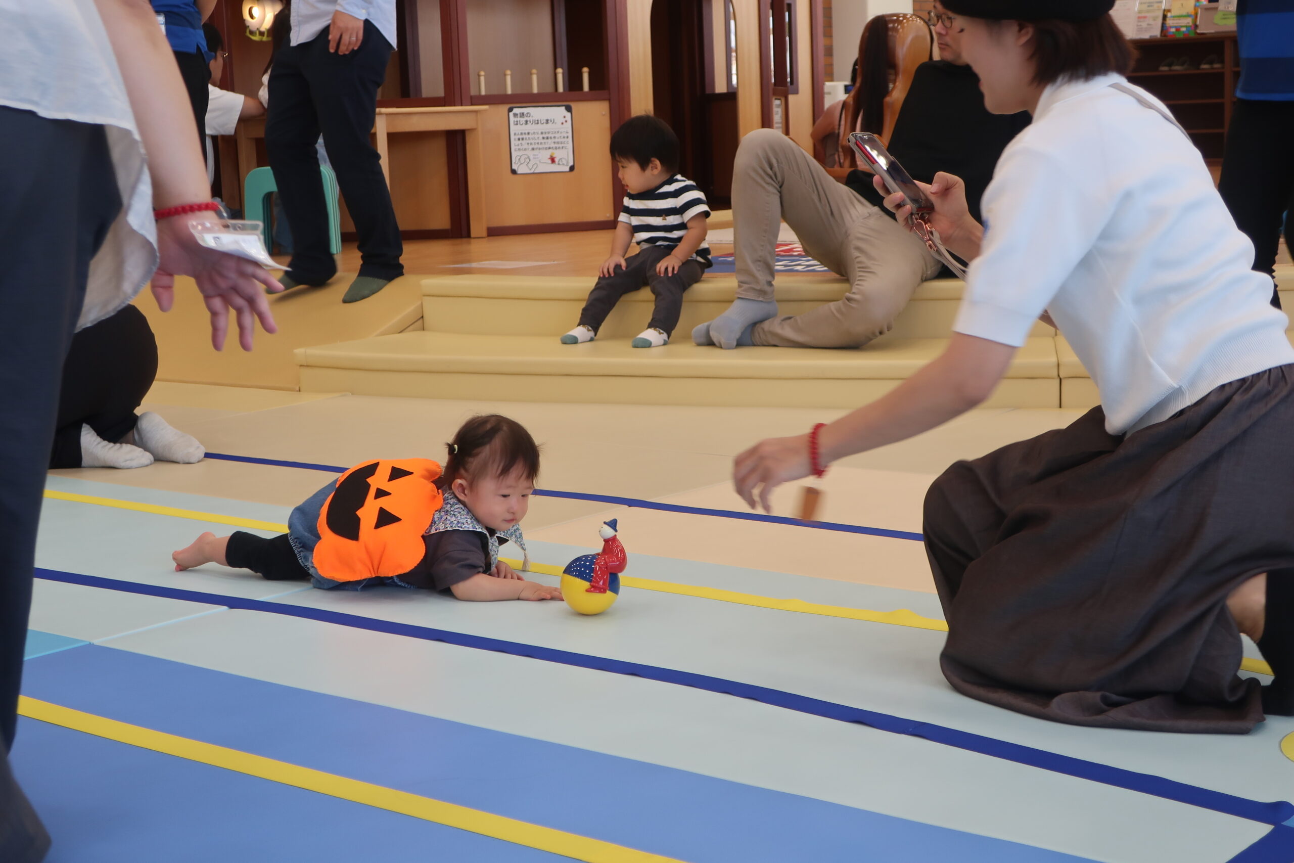 【第4土曜日も開催】ハロウィンでハイハイレース！