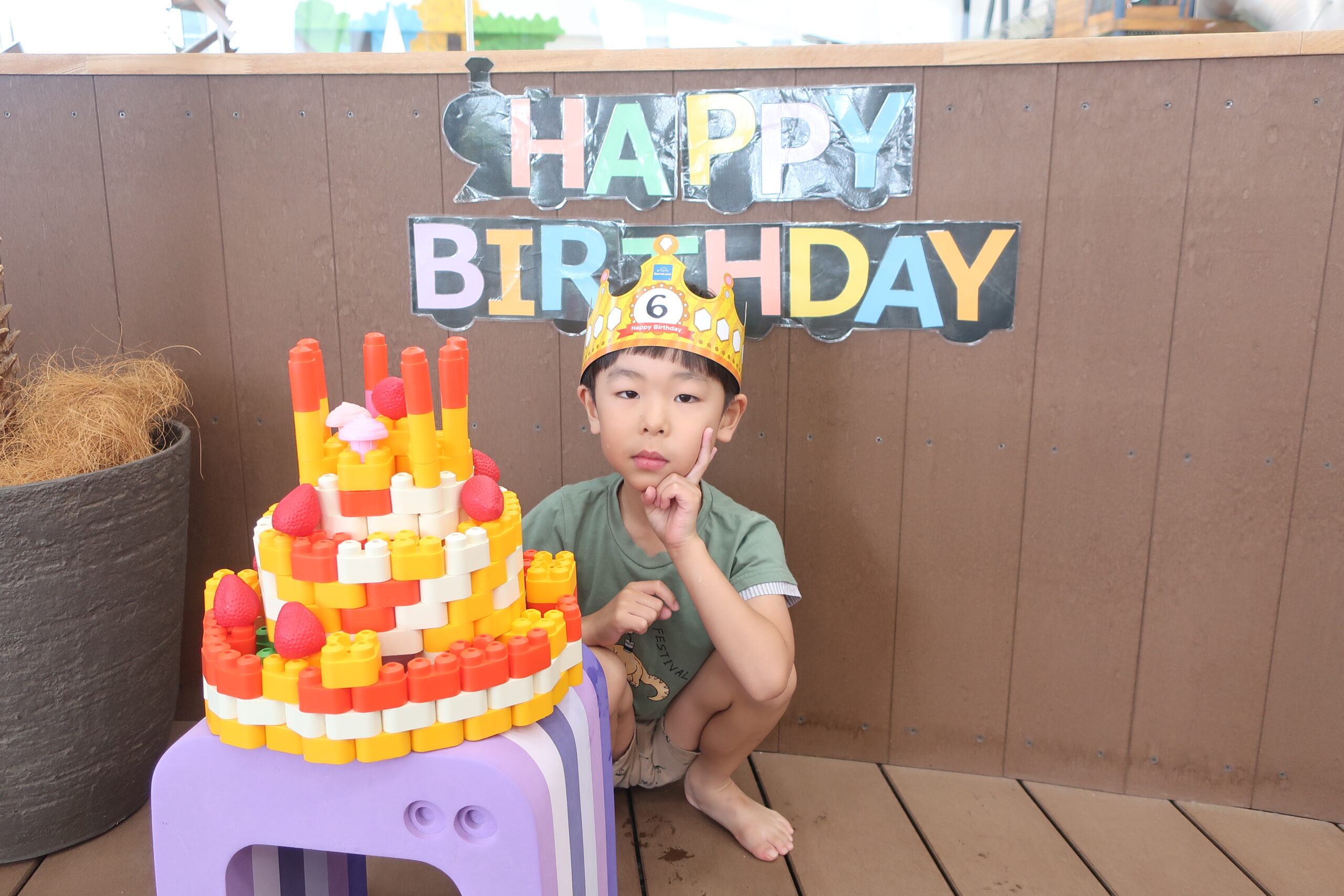 お誕生日当日に遊びにきてくれたよ!
