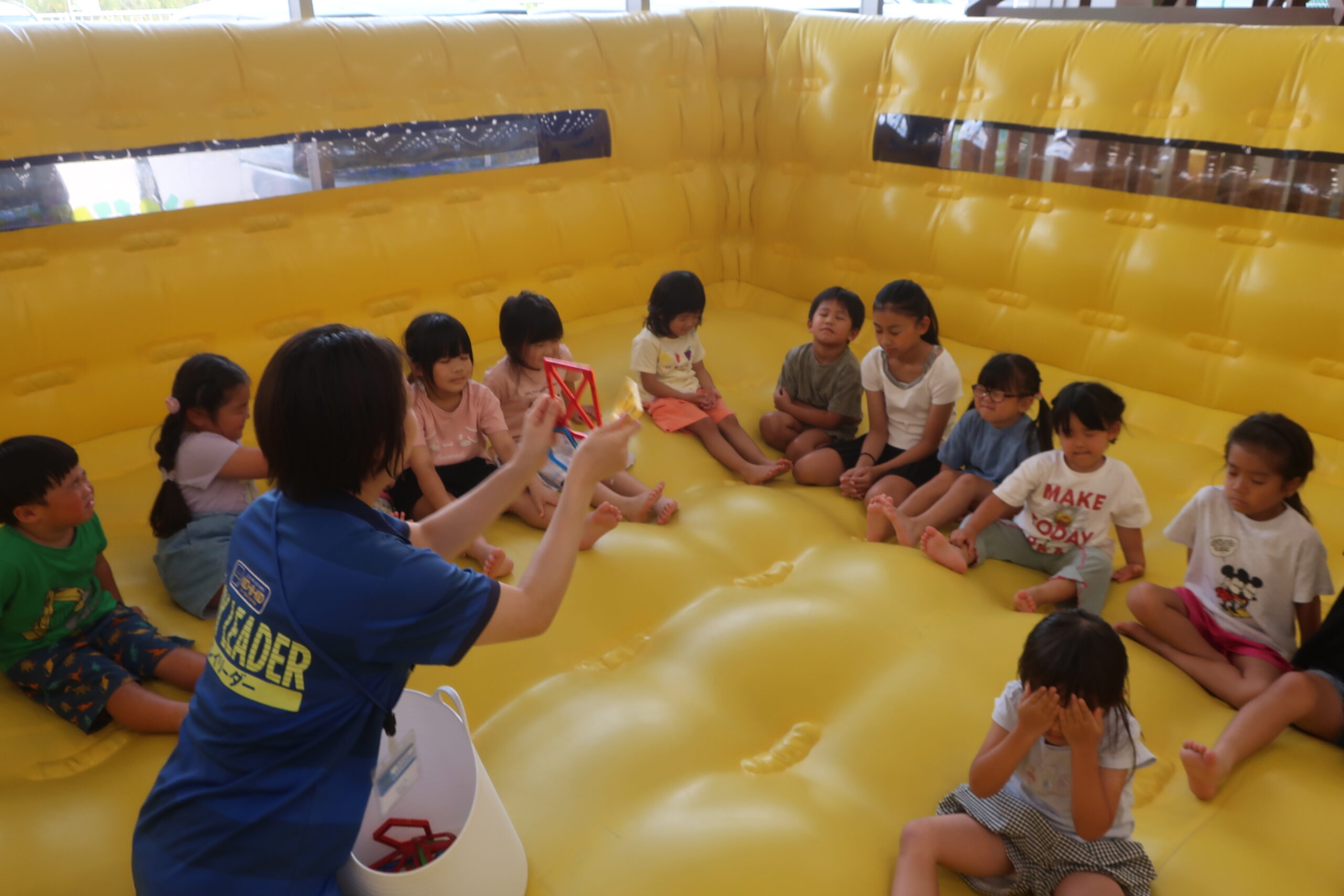 【夏休みの学園南店①】たくさんのお友だちとイベントをたのしんだよ！
