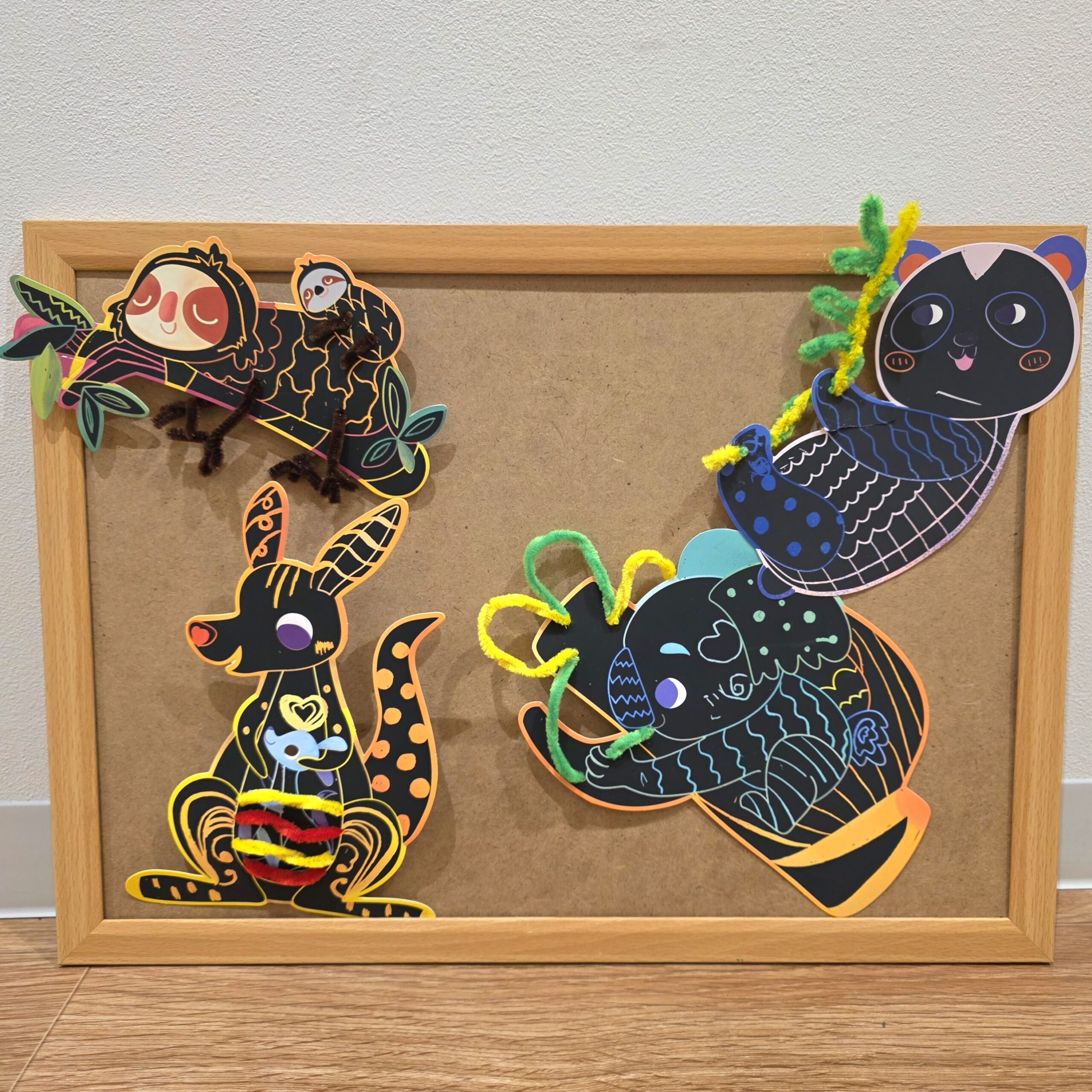 Playful Creator「スクラッチペーパーで動物お絵かき」
