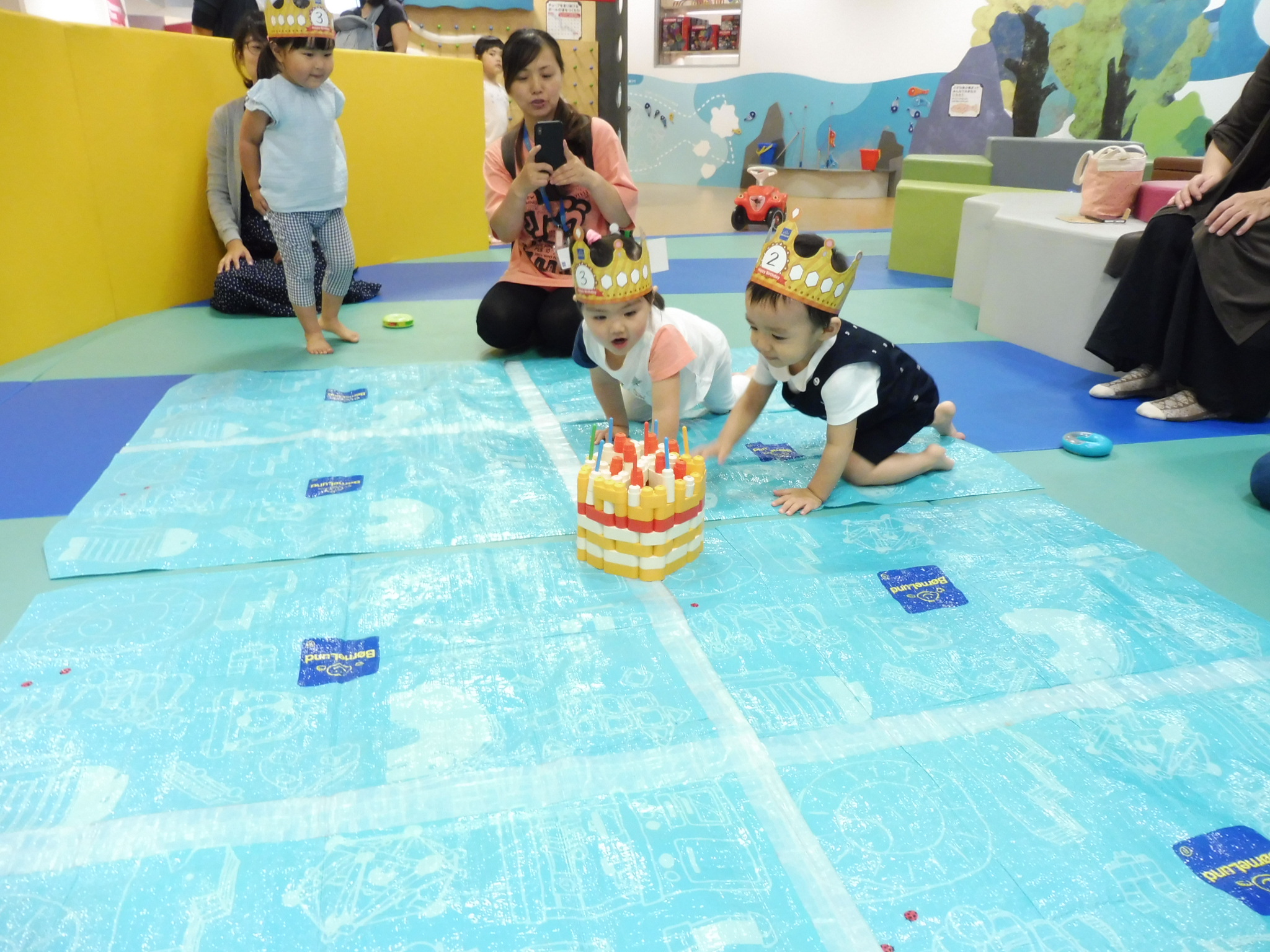 7月生まれのお誕生日会の様子