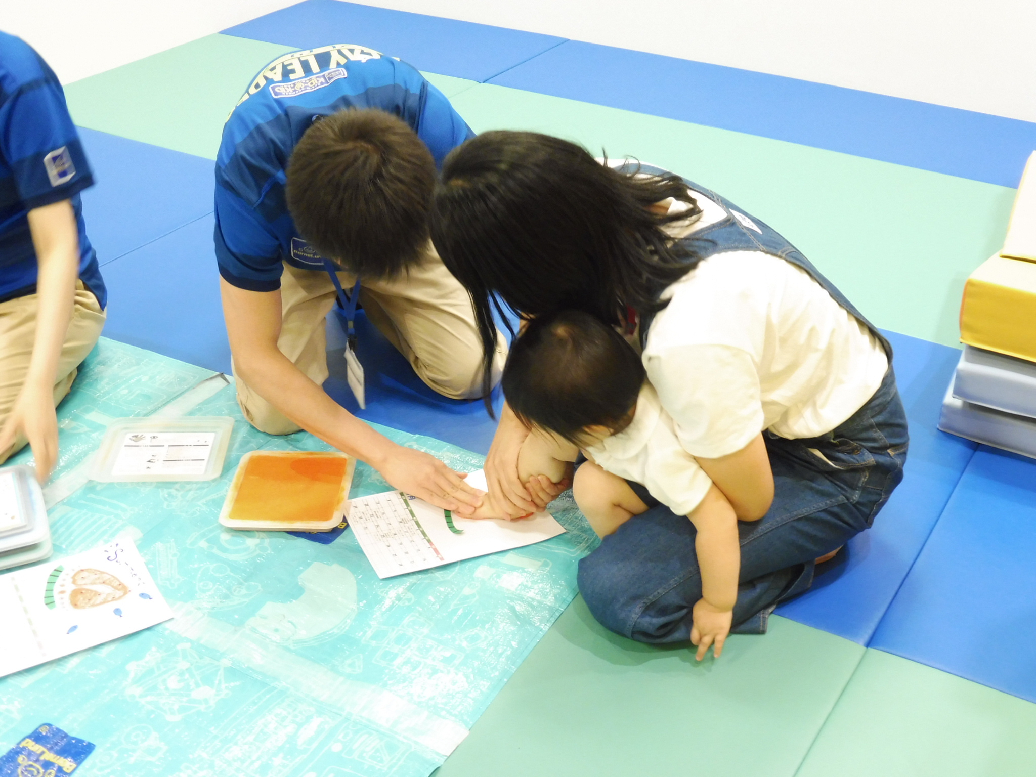 7月4日の赤ちゃんイベントの様子