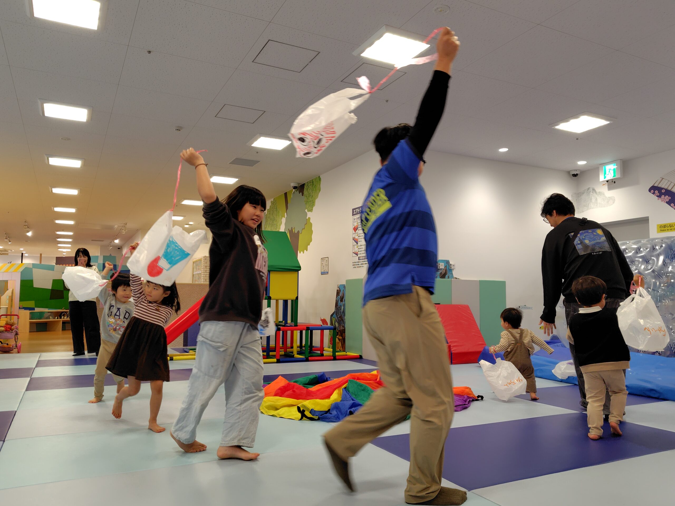 お正月イベント　～たこあげ～