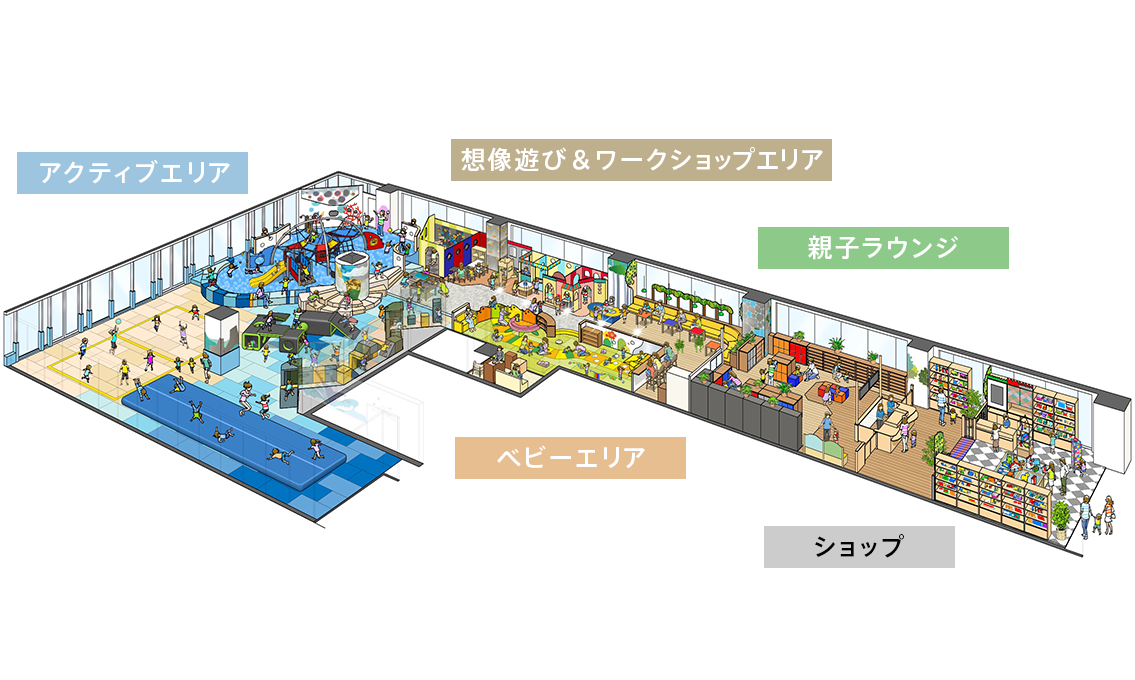 あそびのせかい グランフロント大阪店のご案内