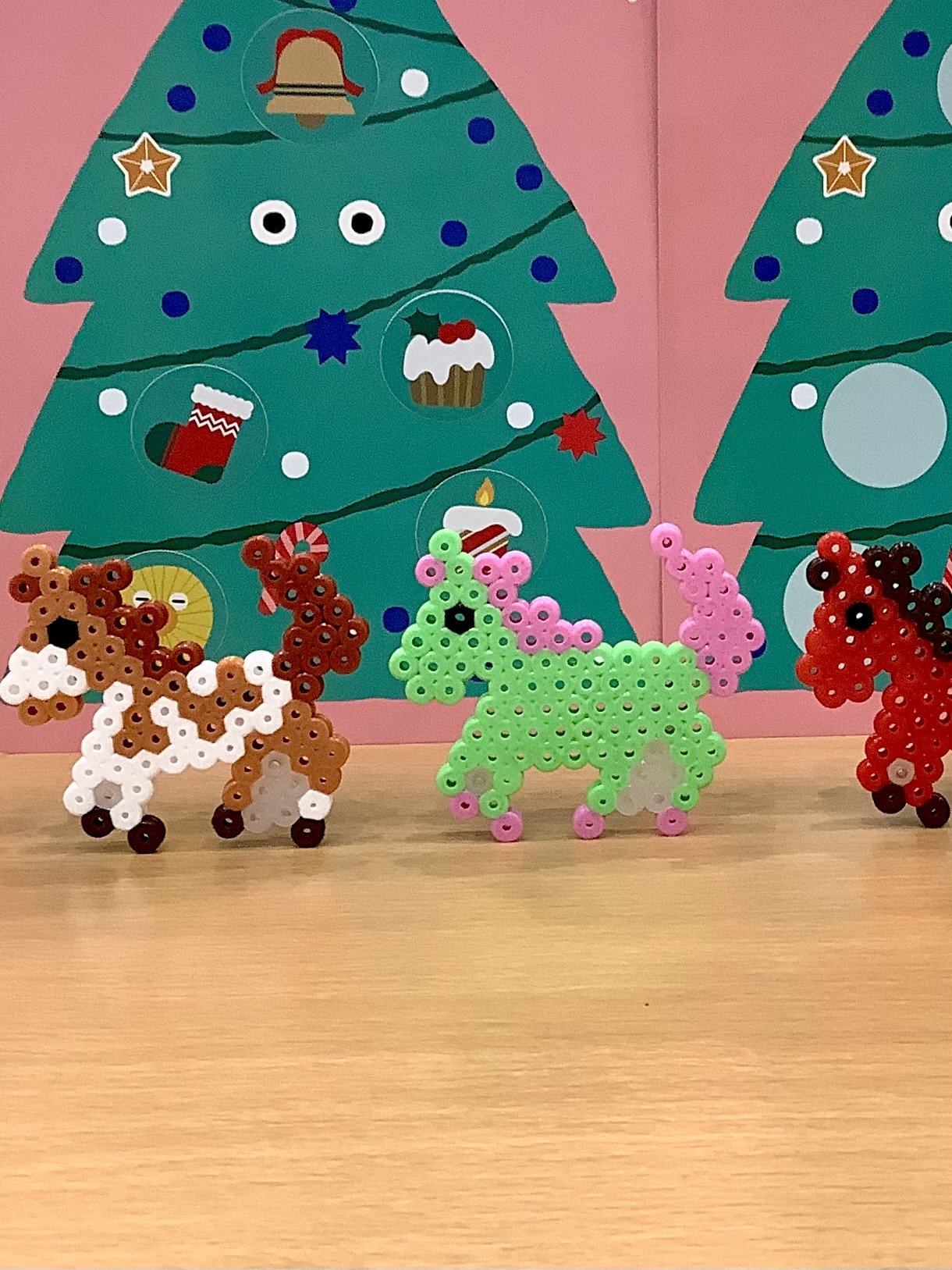 ハマビーズでうま作り