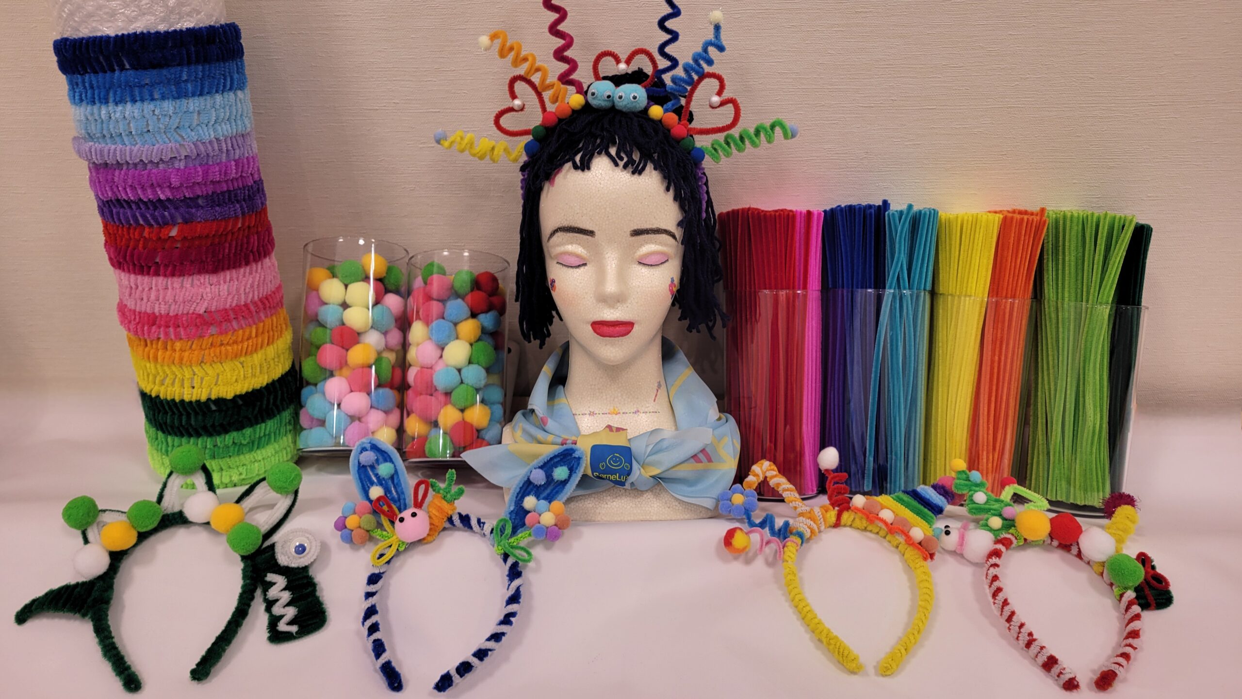 【周年祭】モールで世界に一つのカチューシャ作り