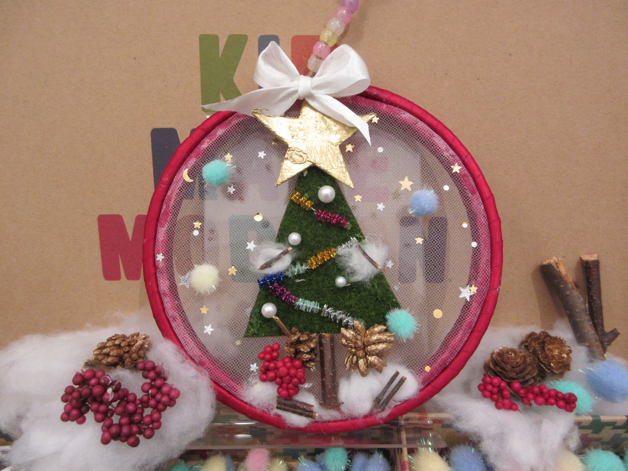 【冬の特別ワークショップ】えらんでデコって！わくわくツリー作り