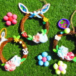 【4月クラフト体験会】ふしぎなお花と春の動物リース