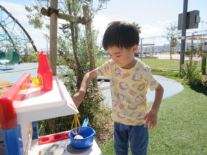 涼しくなった今こそ！外エリアであそぼう！