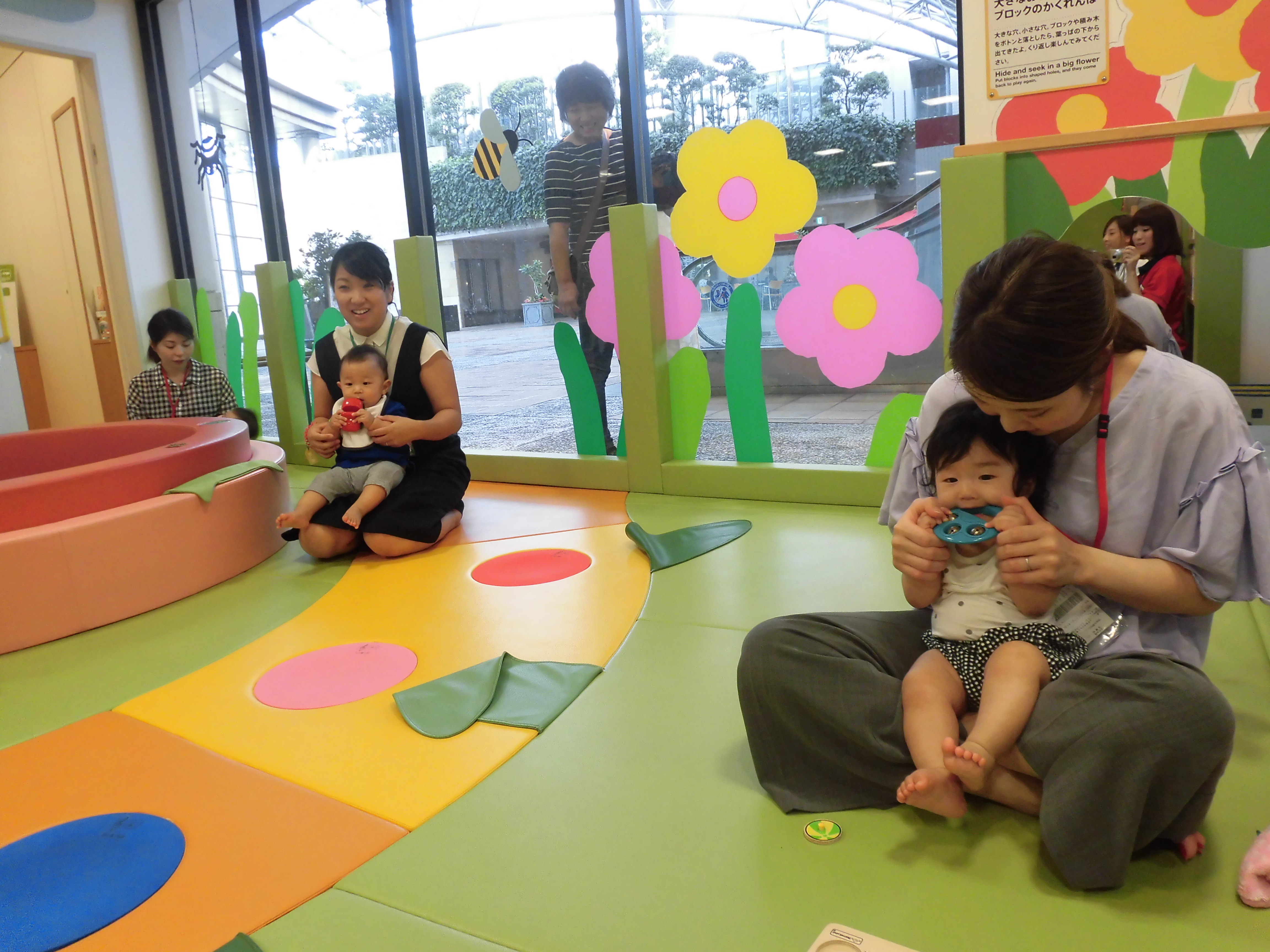 赤ちゃんの日☆ブロックであそんだよ♪