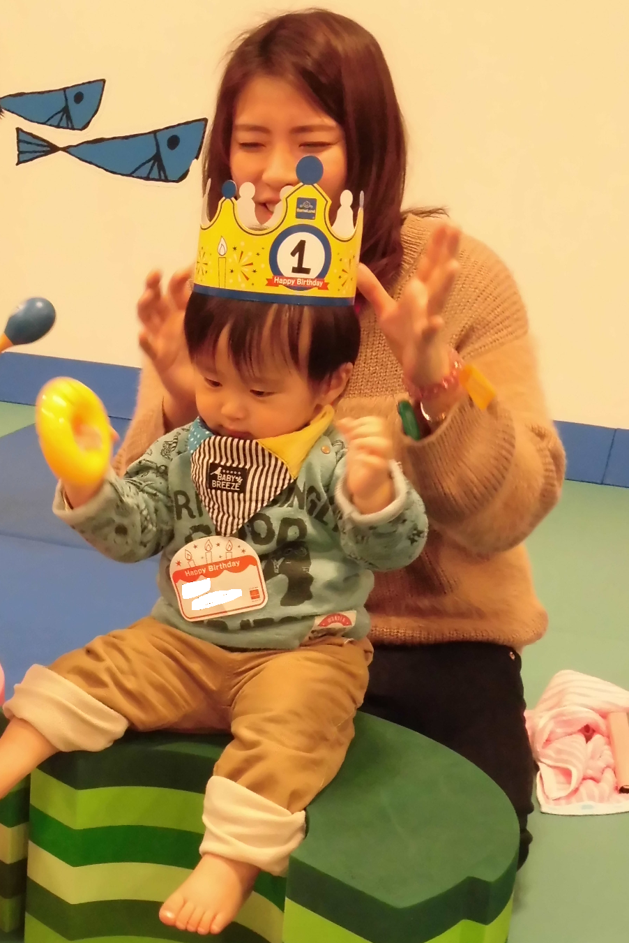 【1月】1歳のお誕生日会のお知らせ