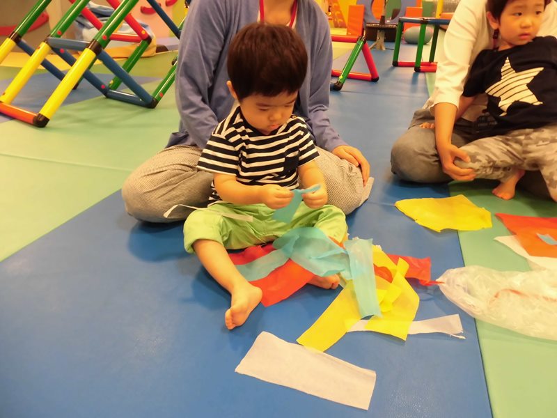 赤ちゃんの日☆てるてる坊主作り