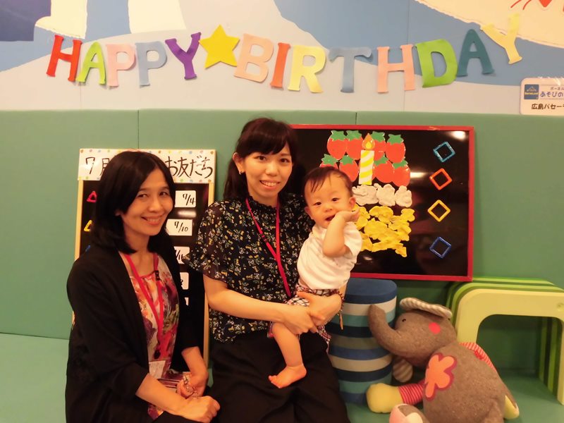 ☆8月のお誕生日会のお知らせ☆