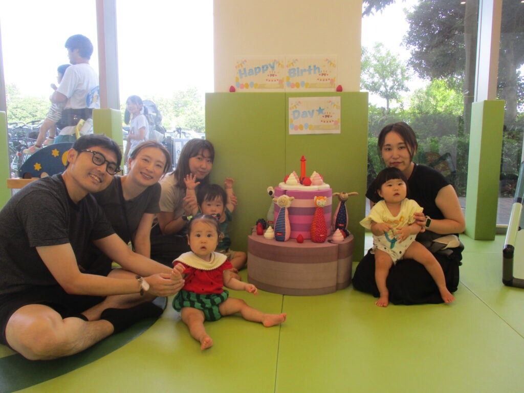 【イベント報告】8月26日(水)開催～1歳のお誕生日会～