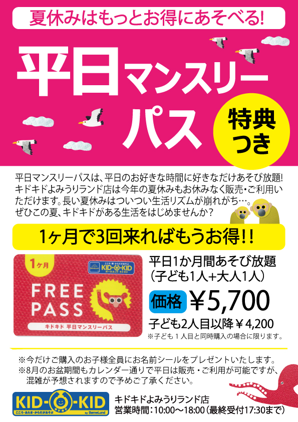 完売限定品♡ボーネルンド キドキド夏休みフリーパス
