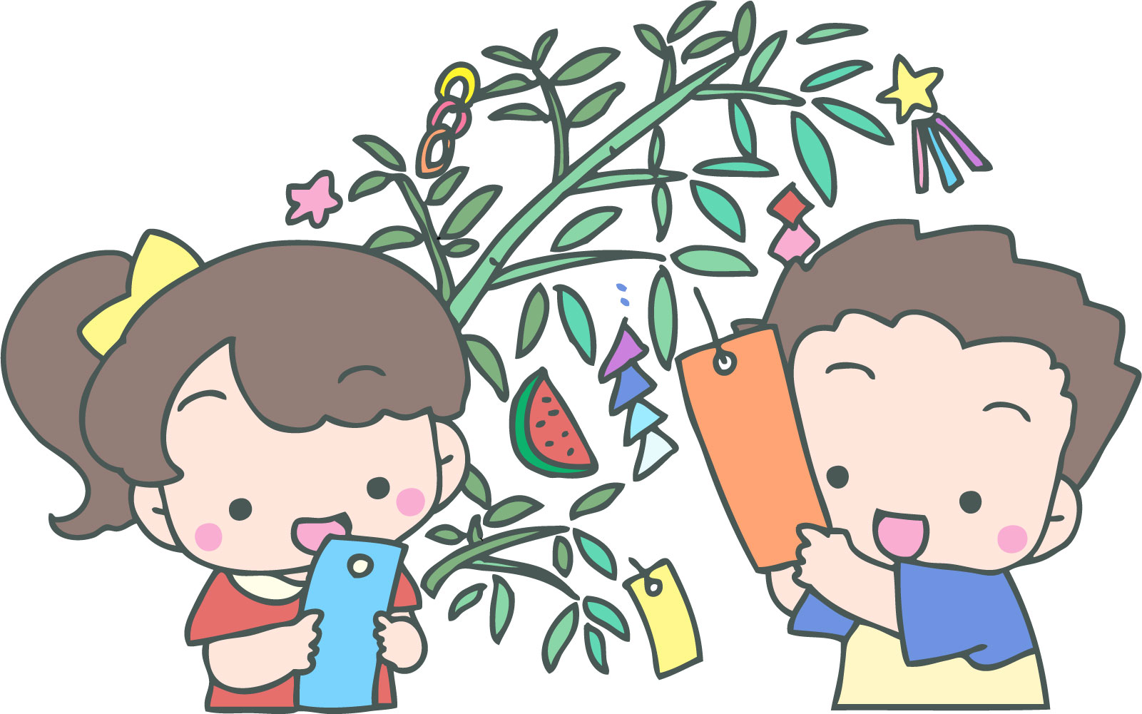 7/3㊍11時　たなばた手形あそび♪